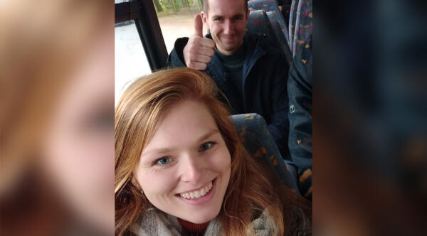 Malinda loopt 4Daagse voor Stef