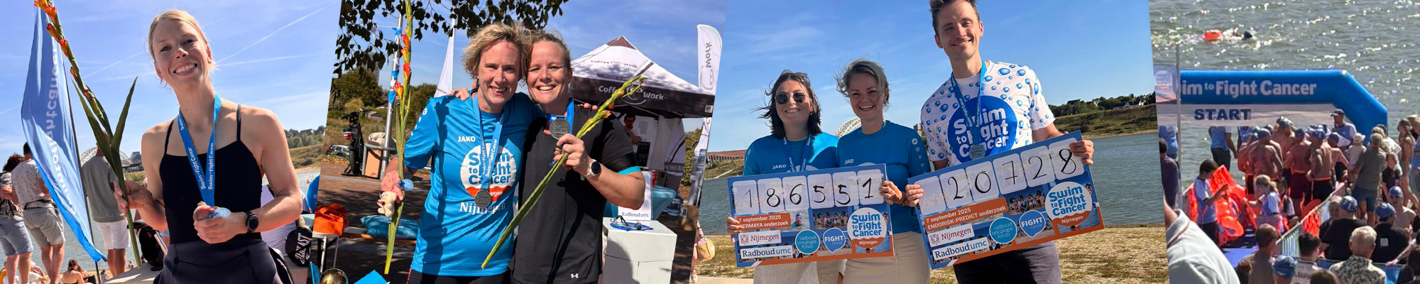 Swim to fight cancer 2025 header